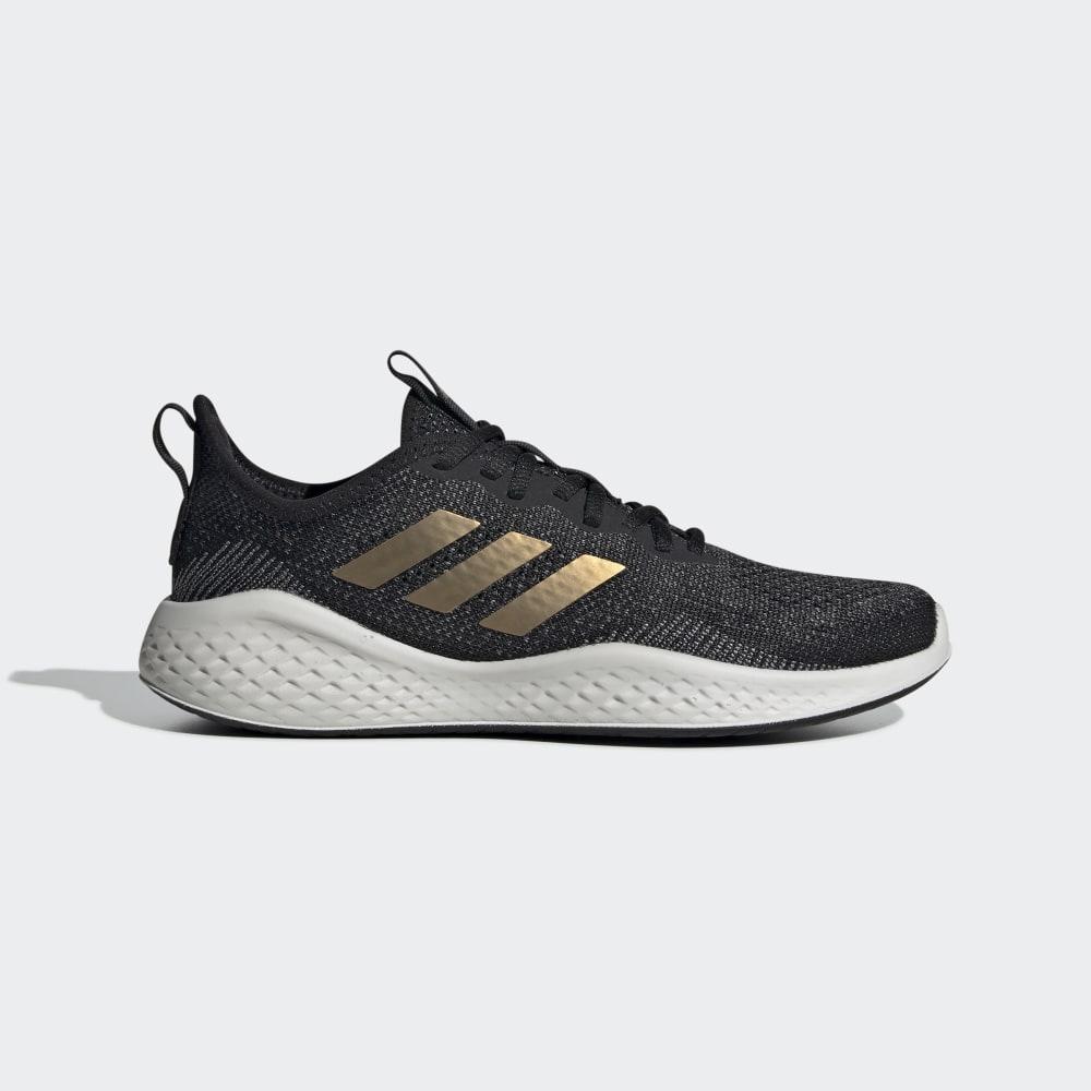 Adidasi Alergare Adidas Fluidflow Dama Romania - Negrii/Aurii Metal/Gri EG3675